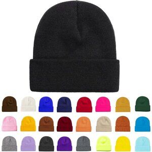 Soft and Stretchy Acrylic Beanie for Men & Women - Perfect Winter Accessory